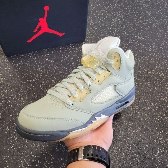 Nike Air Jordan 5 Retro Jade Horizon AJ5 Green GS Size 6.5Y/Women's 8 440888-300 - Picture 8 of 8
